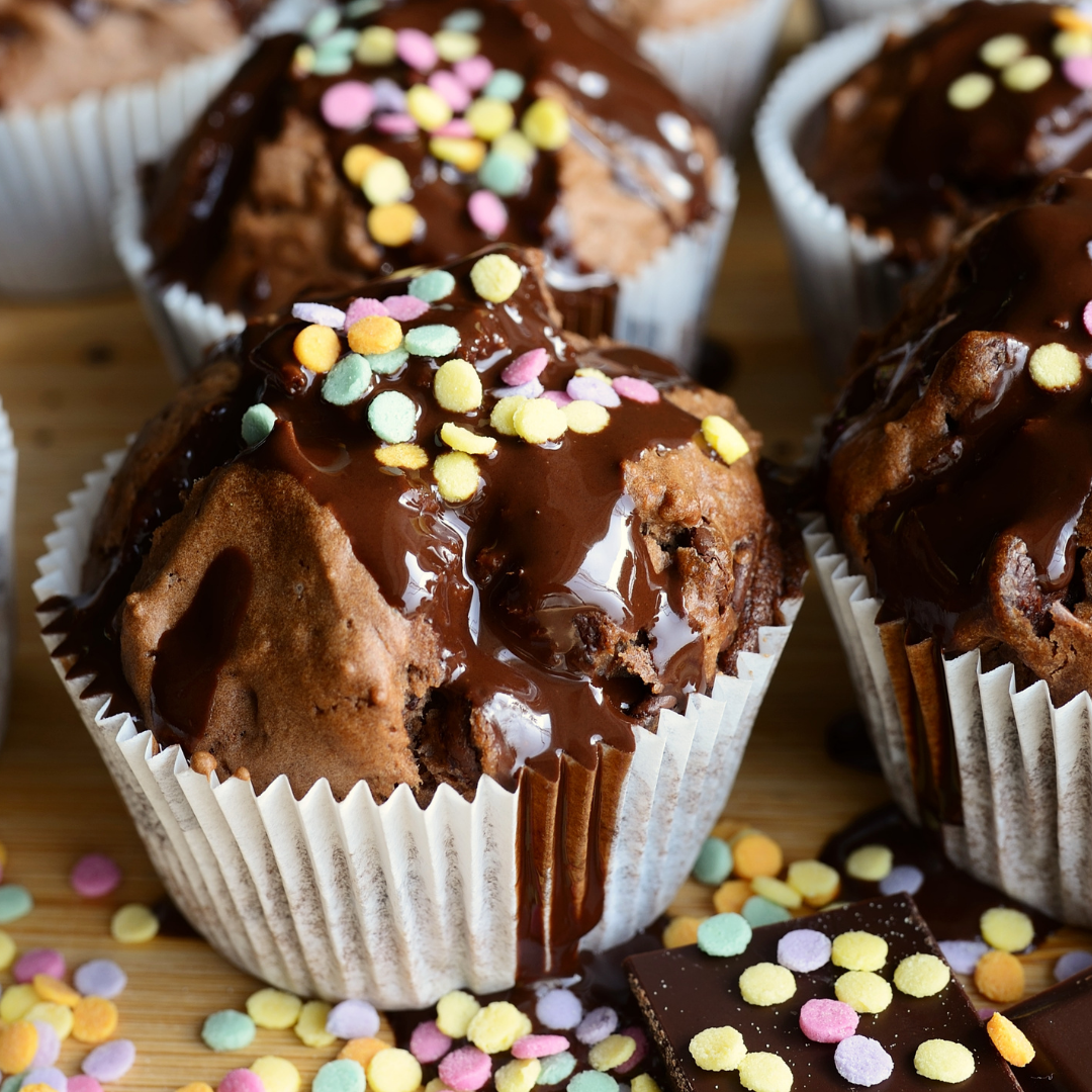 Date Sweetened Chocolate Cupcake