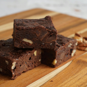 Whole Wheat Walnut Brownie